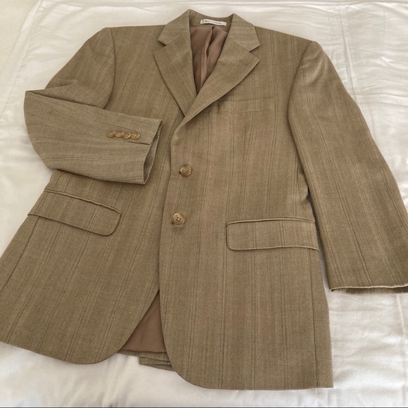 tan blazer mens